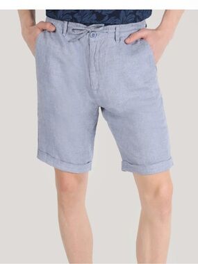 ❤️ Colin’s Light Blue Linen Shorts 10” inseam XXL